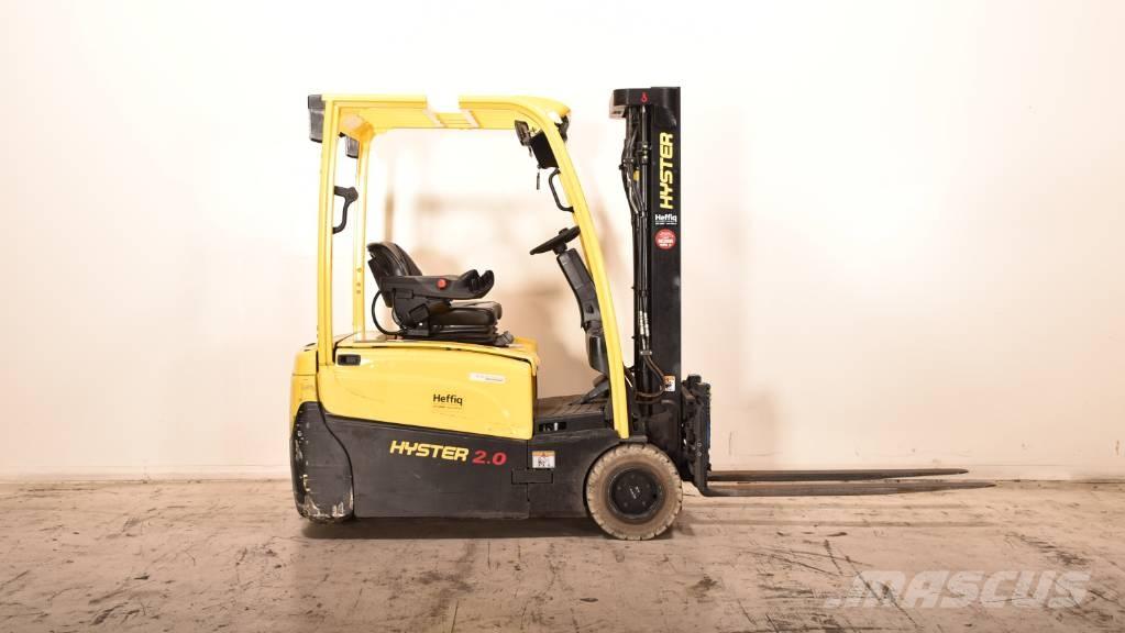 Hyster J2.0XNT LWB El gaffeltrucks