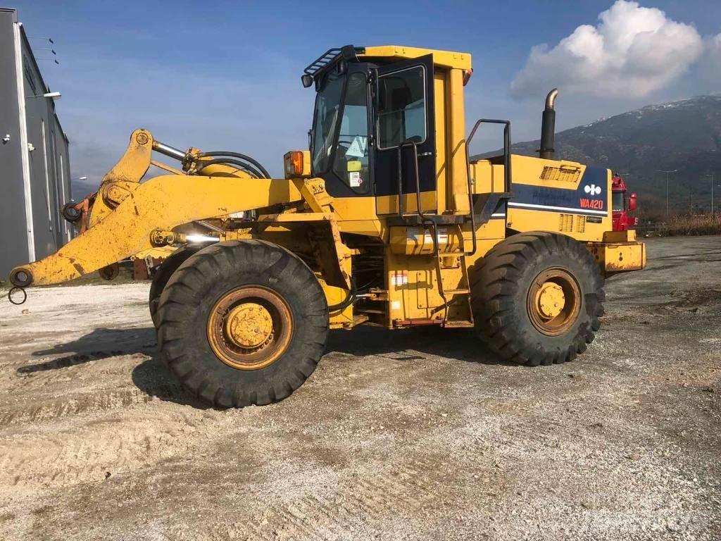 Komatsu WA 420-1H Læssemaskiner på hjul