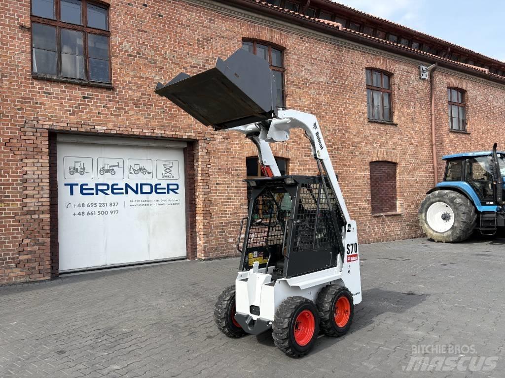 Bobcat S 70 Minilæsser - skridstyret
