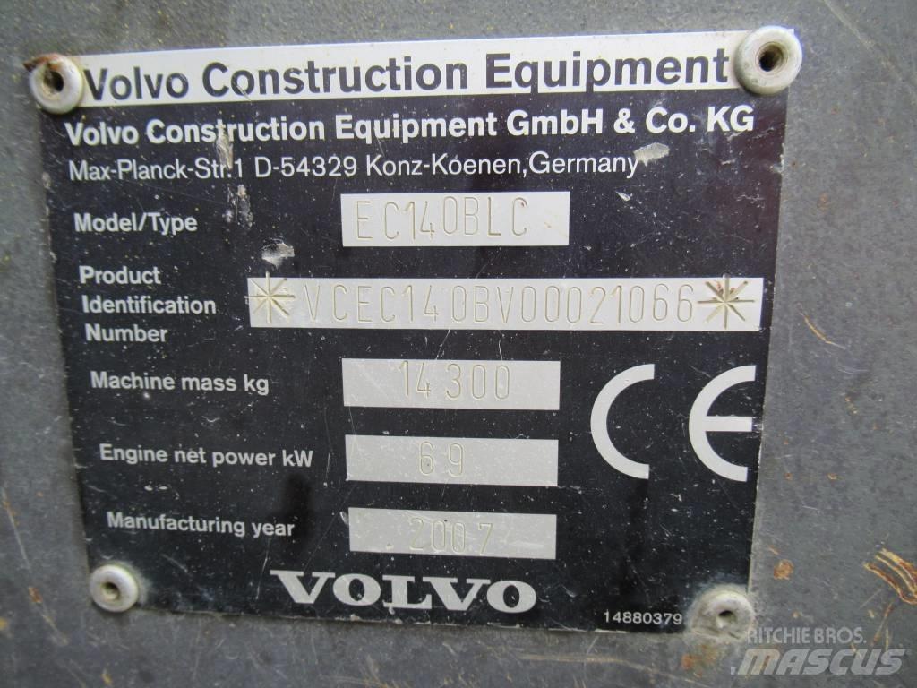Volvo EC 140 B LC Gravemaskiner på larvebånd