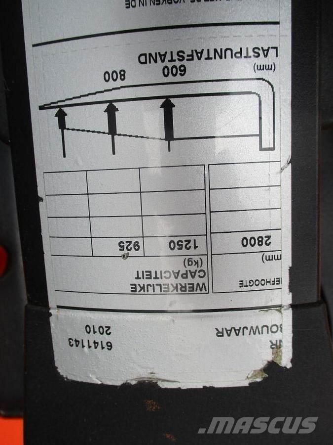BT SPE125 El-palleløftere med platform