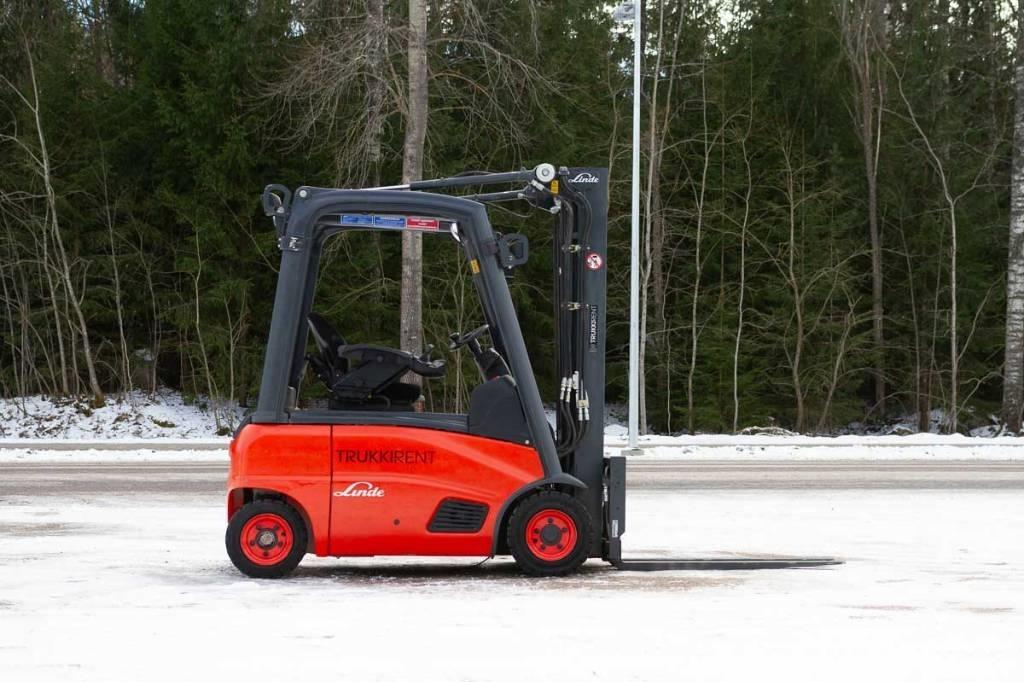 Linde E 16 P El gaffeltrucks