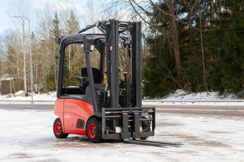 Linde E 16 P El gaffeltrucks