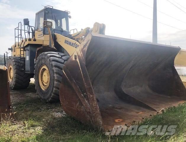 Komatsu WA 600-6 Læssemaskiner på hjul
