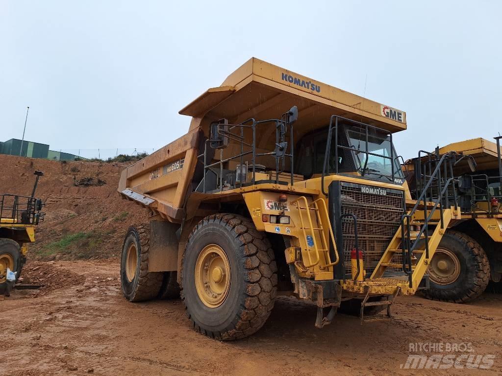 Komatsu HD605-7EO Knækstyrede dumpere