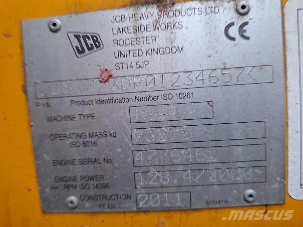 JCB JZ 235 LC Gravemaskiner på larvebånd