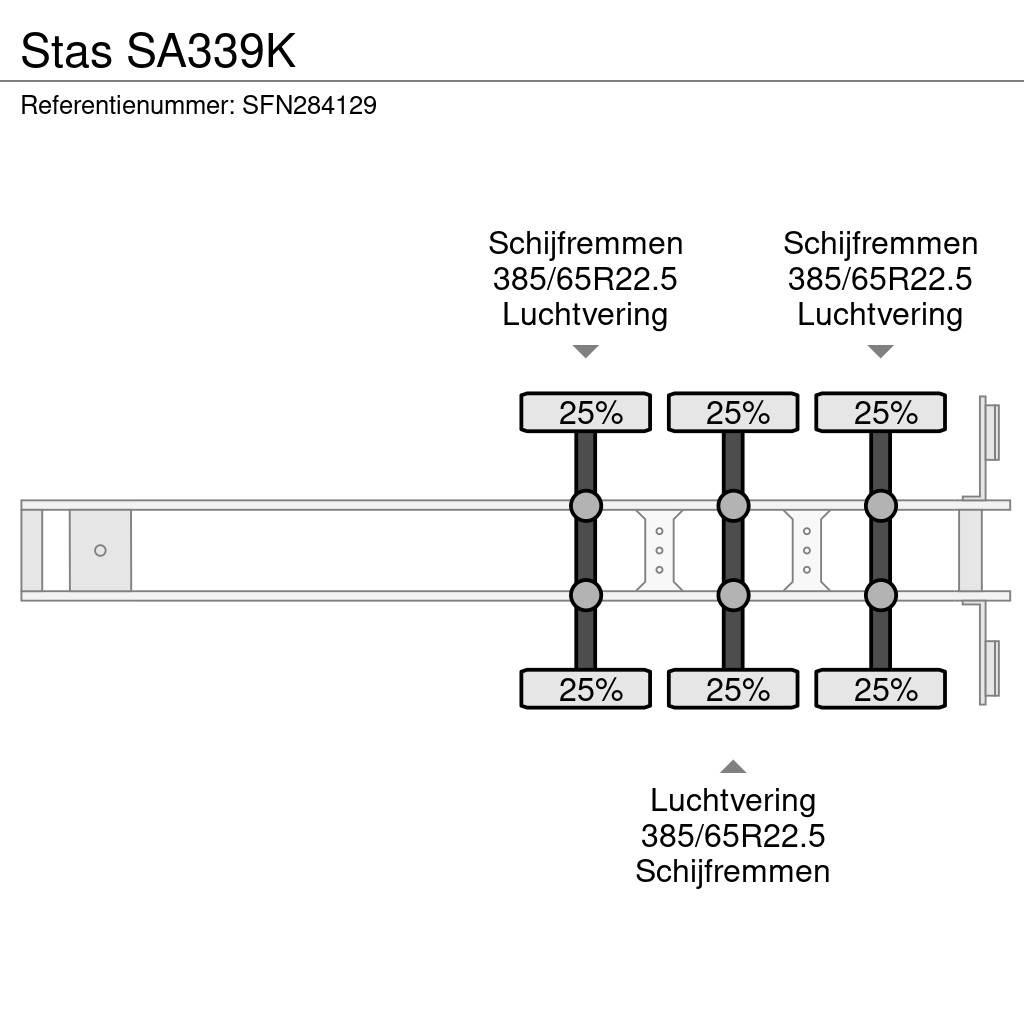 Stas SA339K Semi-trailer med tip