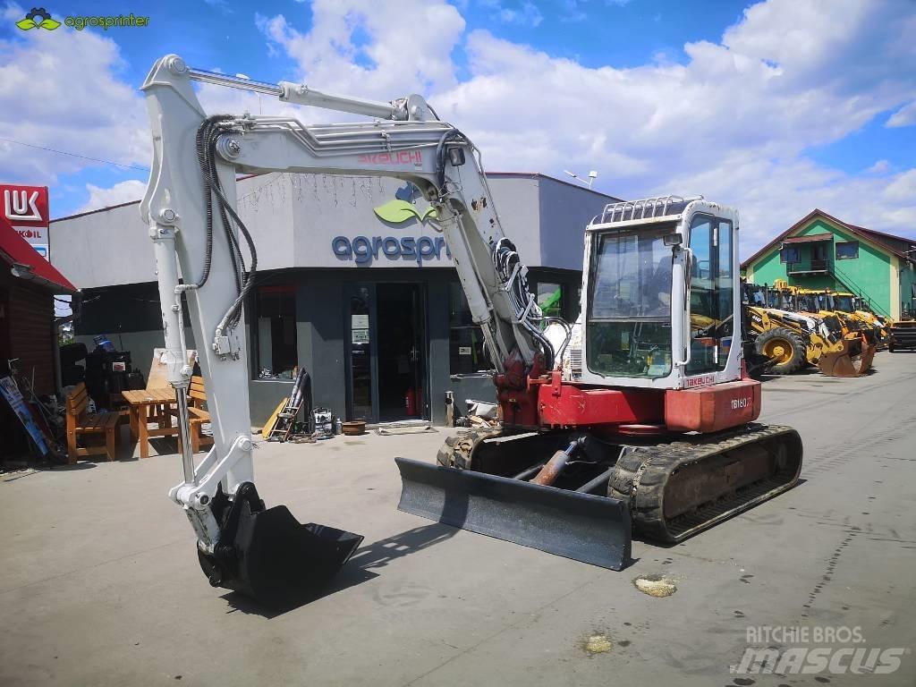 Takeuchi TB180FR Midi-gravemaskiner 7t - 12t