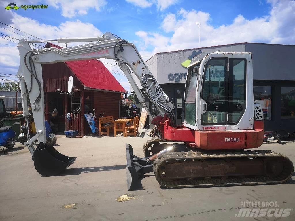 Takeuchi TB180FR Midi-gravemaskiner 7t - 12t