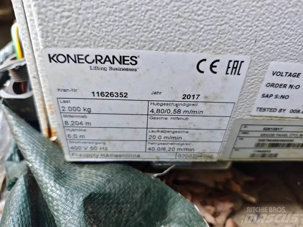 Konecranes 2 Ton Løbekran og portalkraner