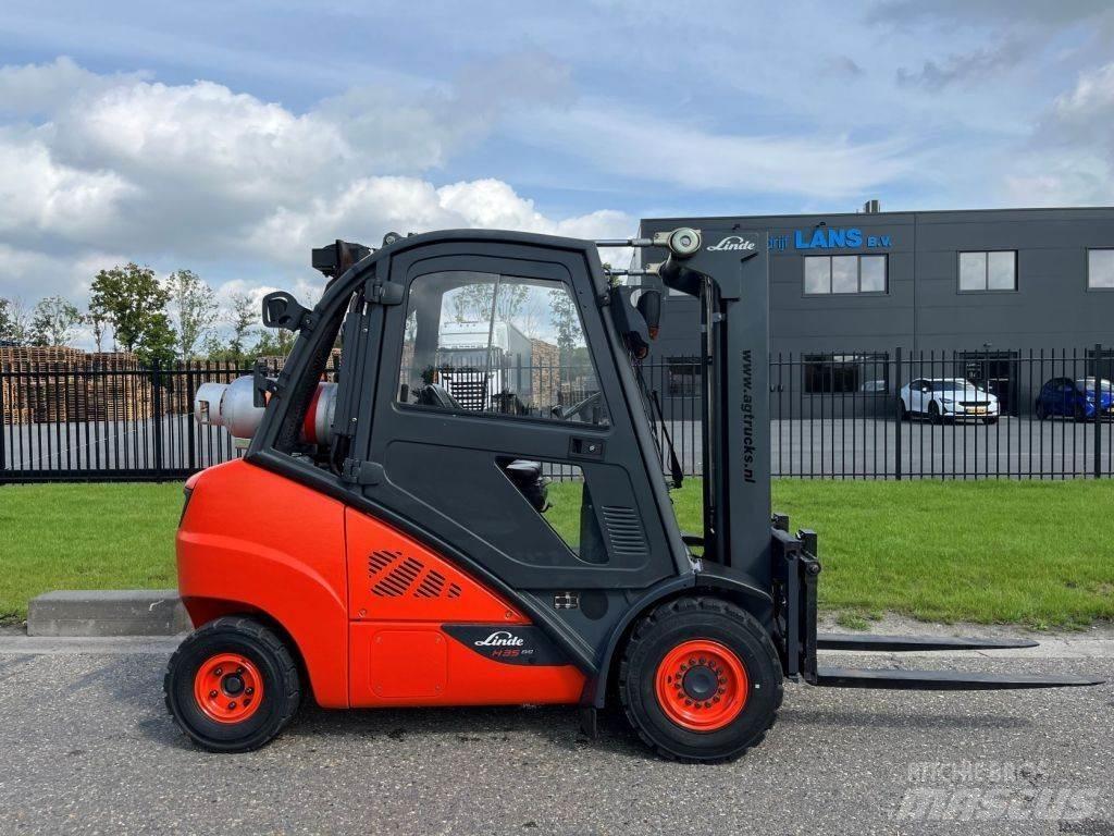 Linde H35T-02 LPG gaffeltrucks