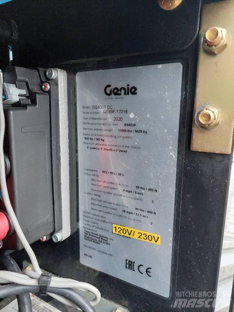 Genie GS 4069 DC Saxlifte