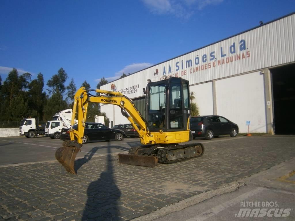 Komatsu PC26MR-3 Minigravemaskiner