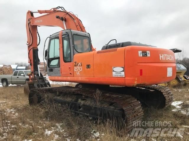 Hitachi ZX 270 LC Gravemaskiner på larvebånd