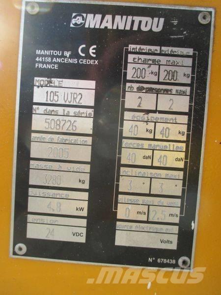 Manitou 105 VJR 2 Søjlelifte
