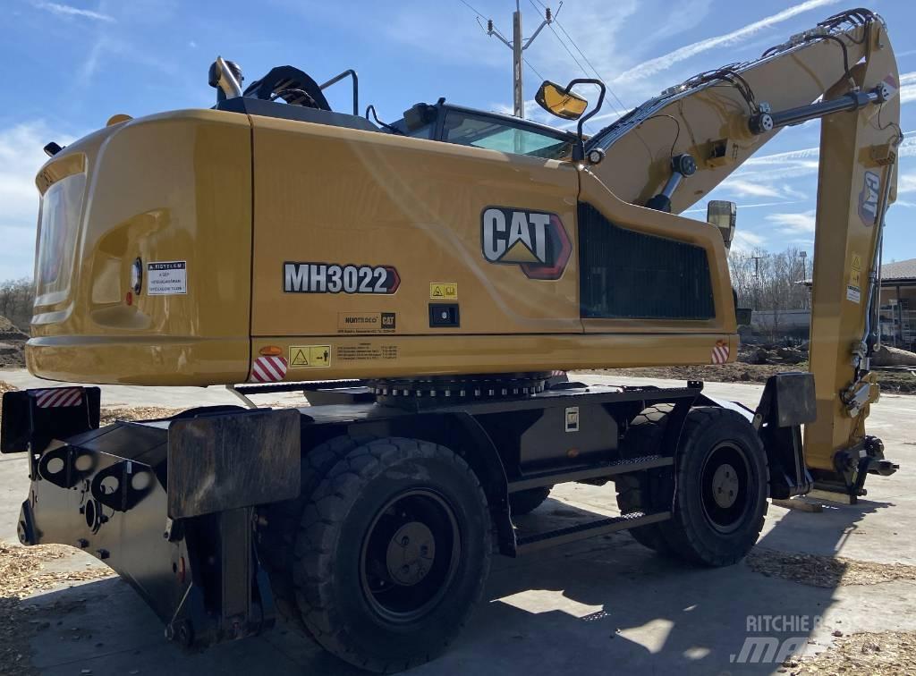 CAT MH 3022 Gravemaskiner på hjul