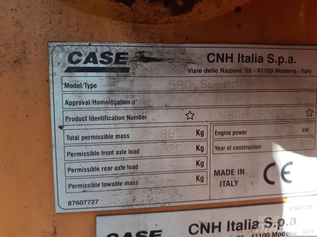 CASE 580 SUPER R Rendegravere