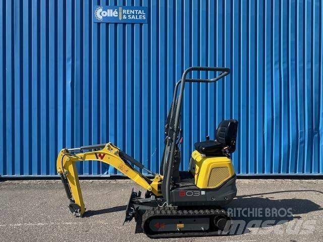 Wacker Neuson 803 Minigravemaskiner