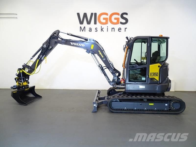 Volvo ECR50F Minigravemaskiner
