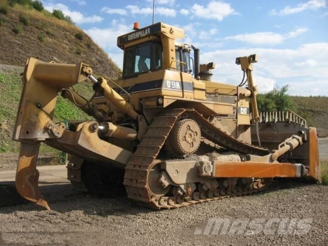 CAT D9R Bulldozer på larvebånd