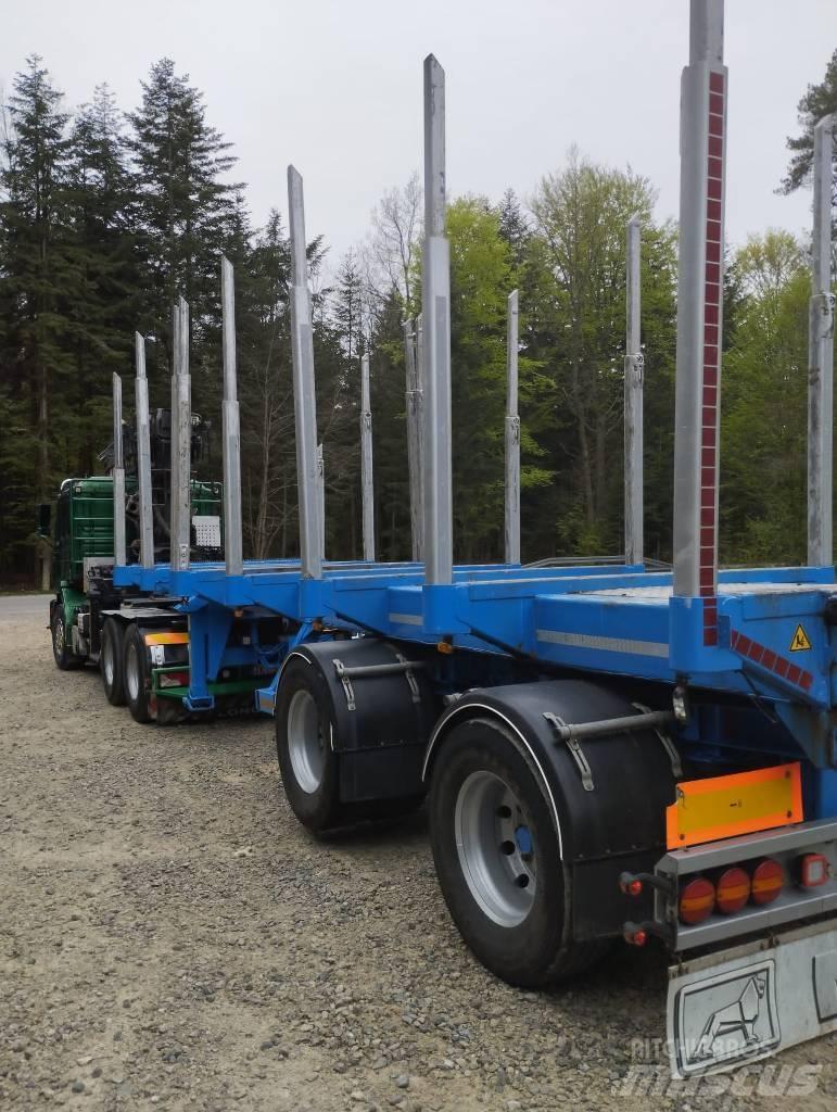 Diebolt S334 Semi-trailer til tømmer