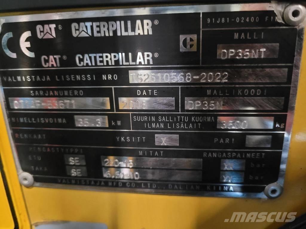 CAT DP 35 N Diesel gaffeltrucks