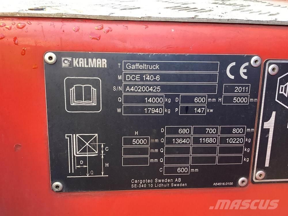 Kalmar DCE140-6 Diesel gaffeltrucks