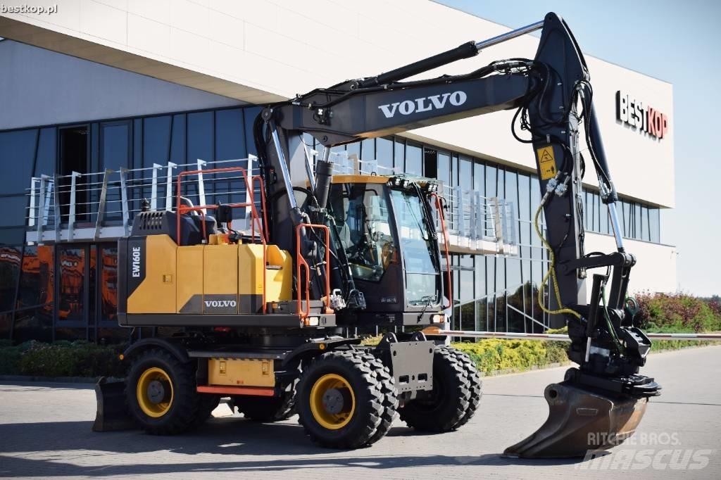 Volvo EW 160 E Gravemaskiner på hjul