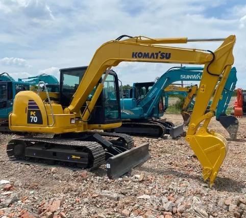 Komatsu PC 70 Gravemaskiner på larvebånd