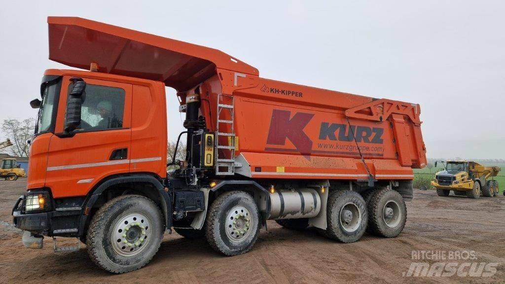 Scania G 500 Lastbiler med tip