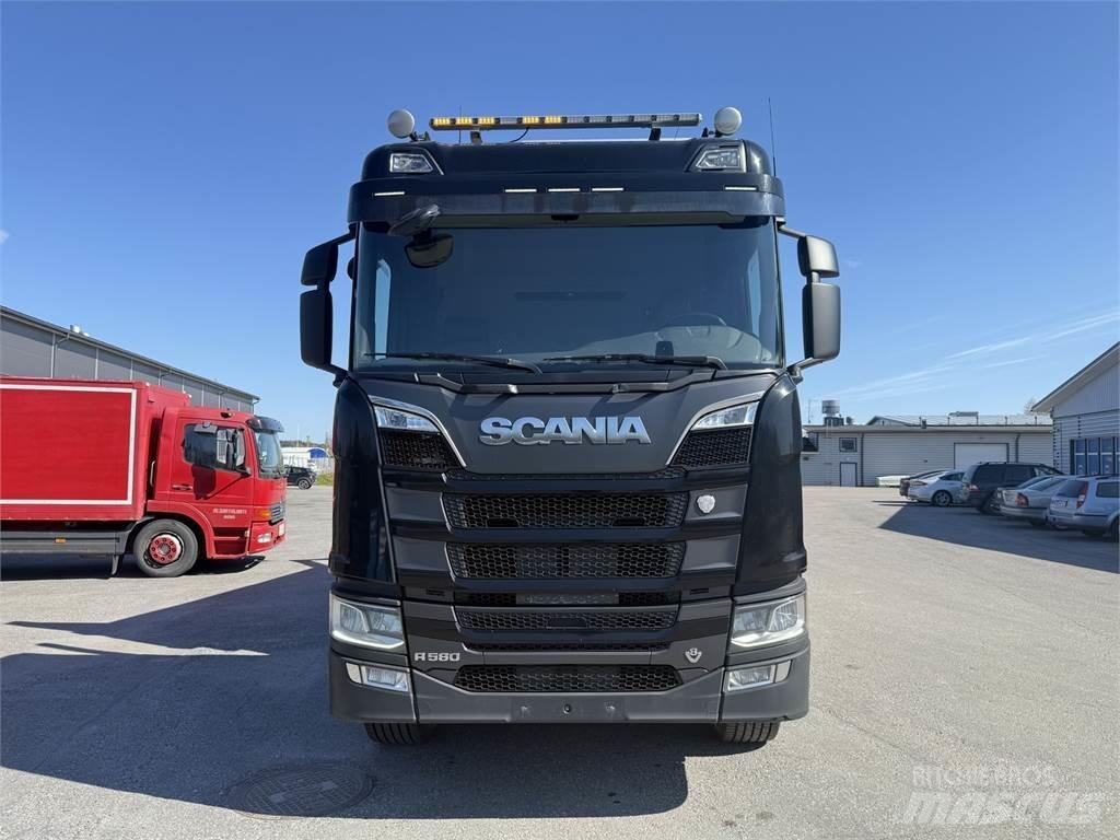 Scania R580 8X4 Lastbiler med tip