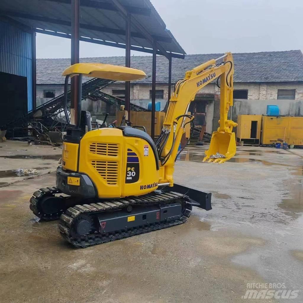 Komatsu PC 30 MR Minigravemaskiner