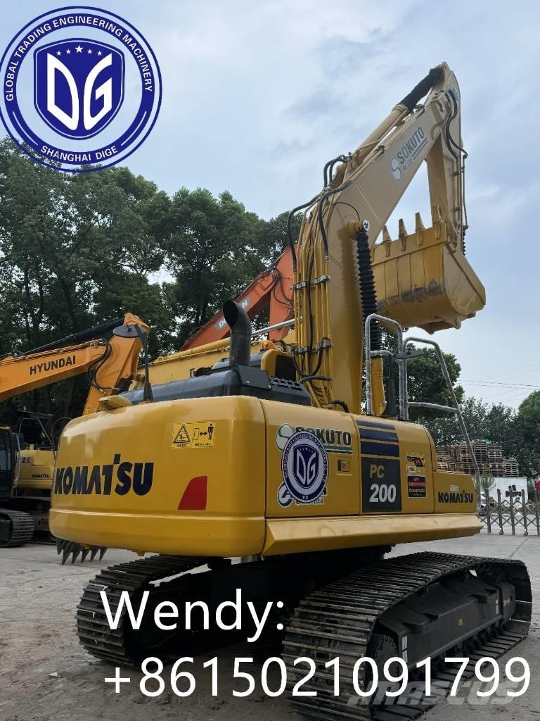 Komatsu PC 200-8 Gravemaskiner på larvebånd