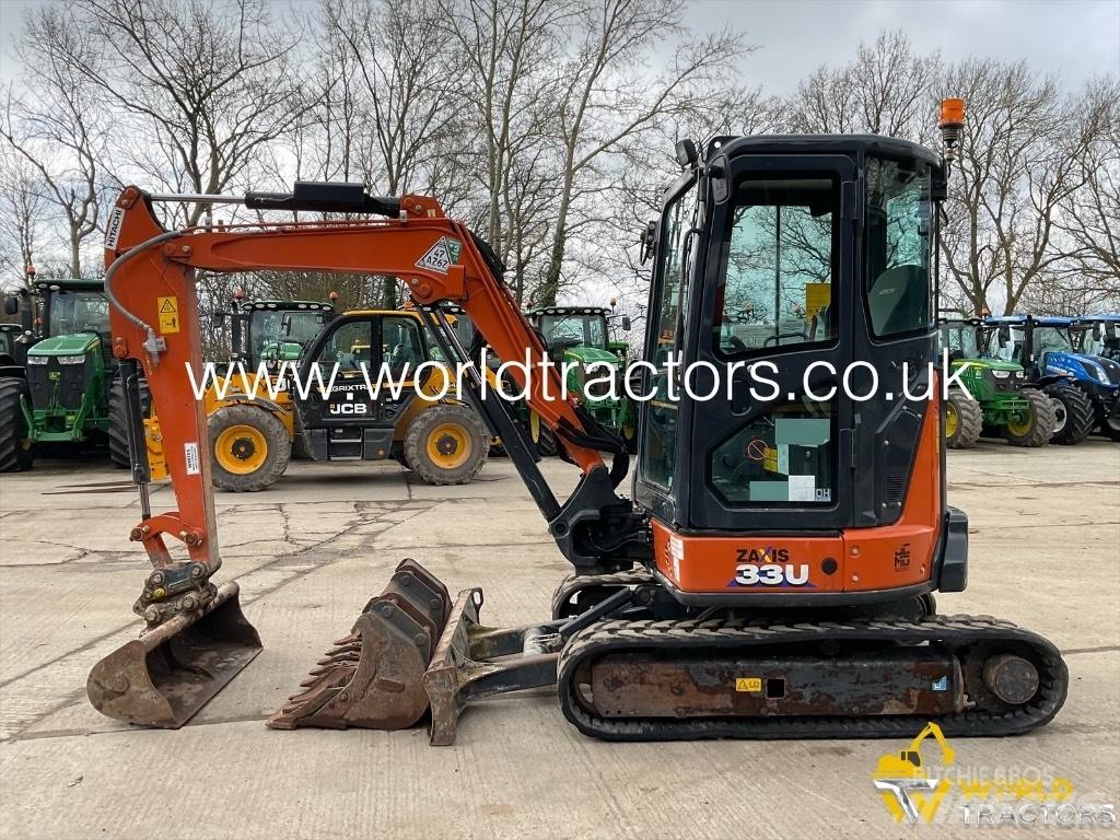 Hitachi ZX 33 U Minigravemaskiner