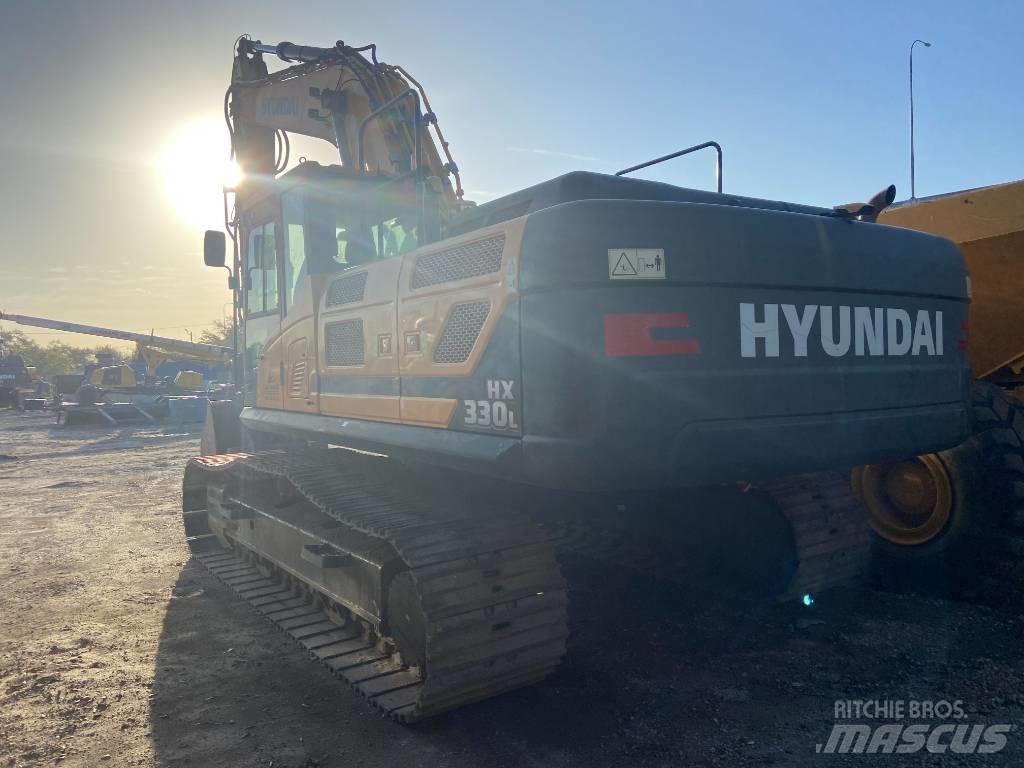 Hyundai HX330L Gravemaskiner på larvebånd