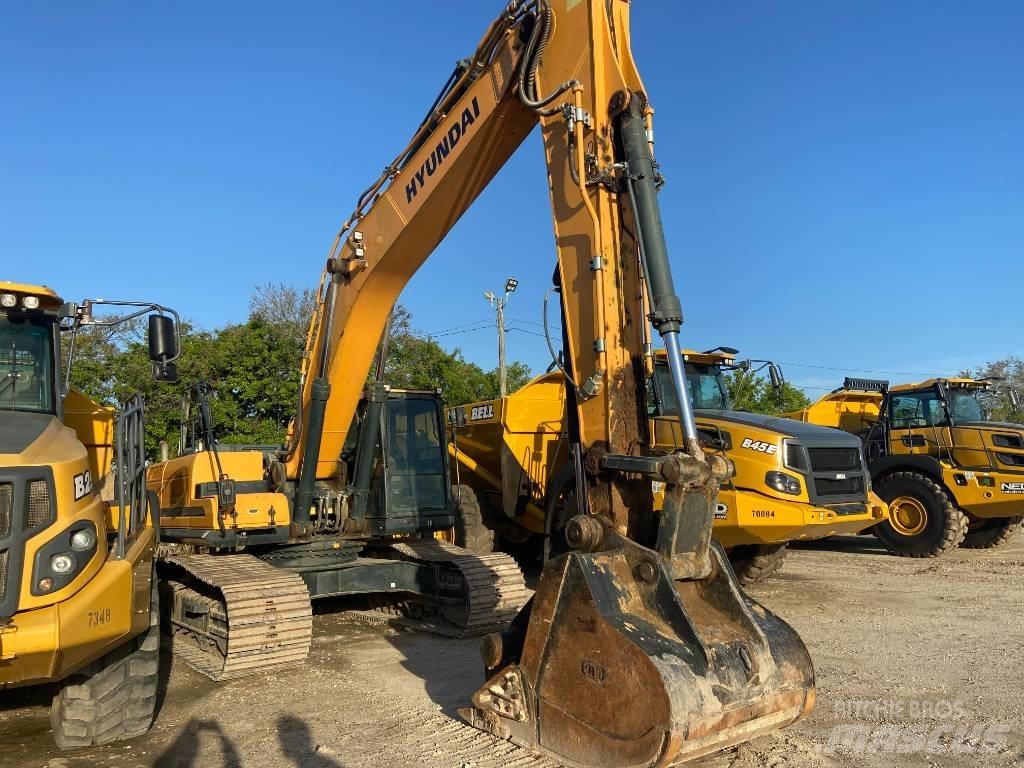 Hyundai HX330L Gravemaskiner på larvebånd