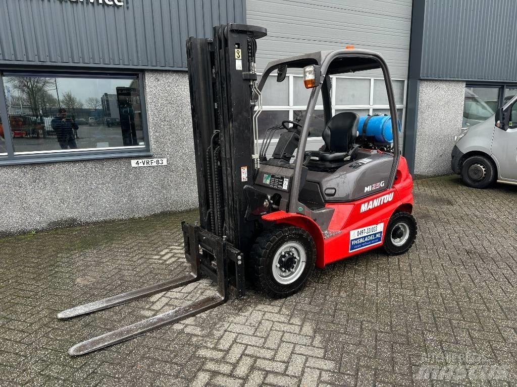 Manitou MI 25 G LPG gaffeltrucks