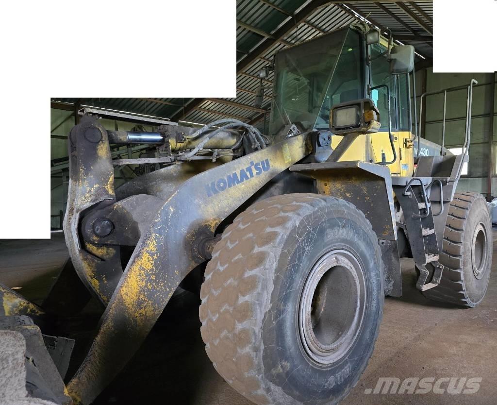 Komatsu WA 430 Læssemaskiner på hjul