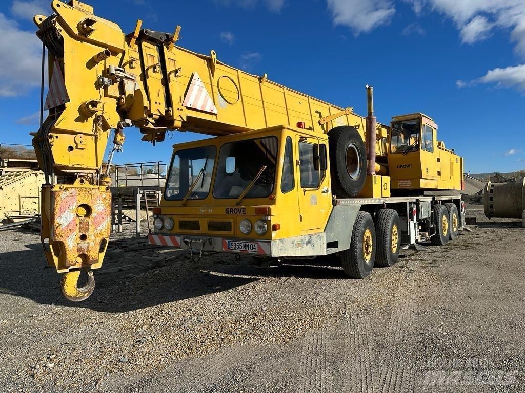 Grove TM 750 E Kraner på larvebånd