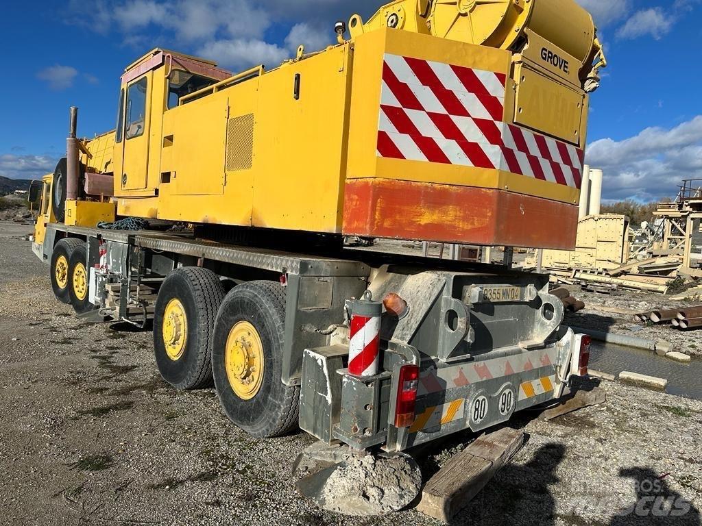 Grove TM 750 E Kraner på larvebånd