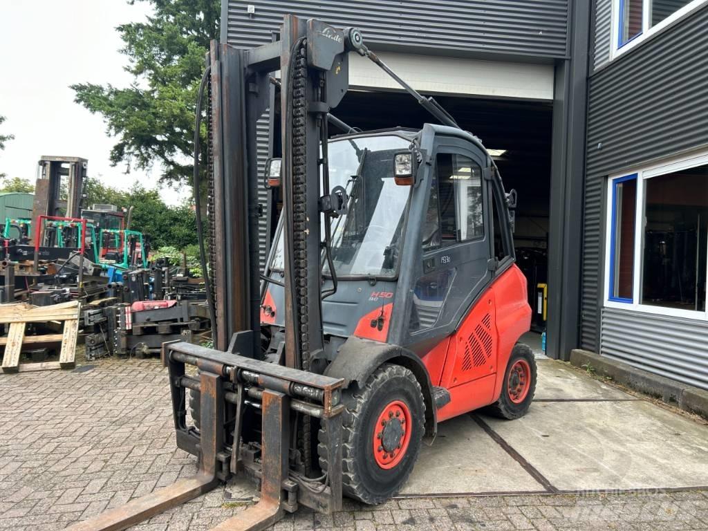 Linde H50D-02 Diesel gaffeltrucks
