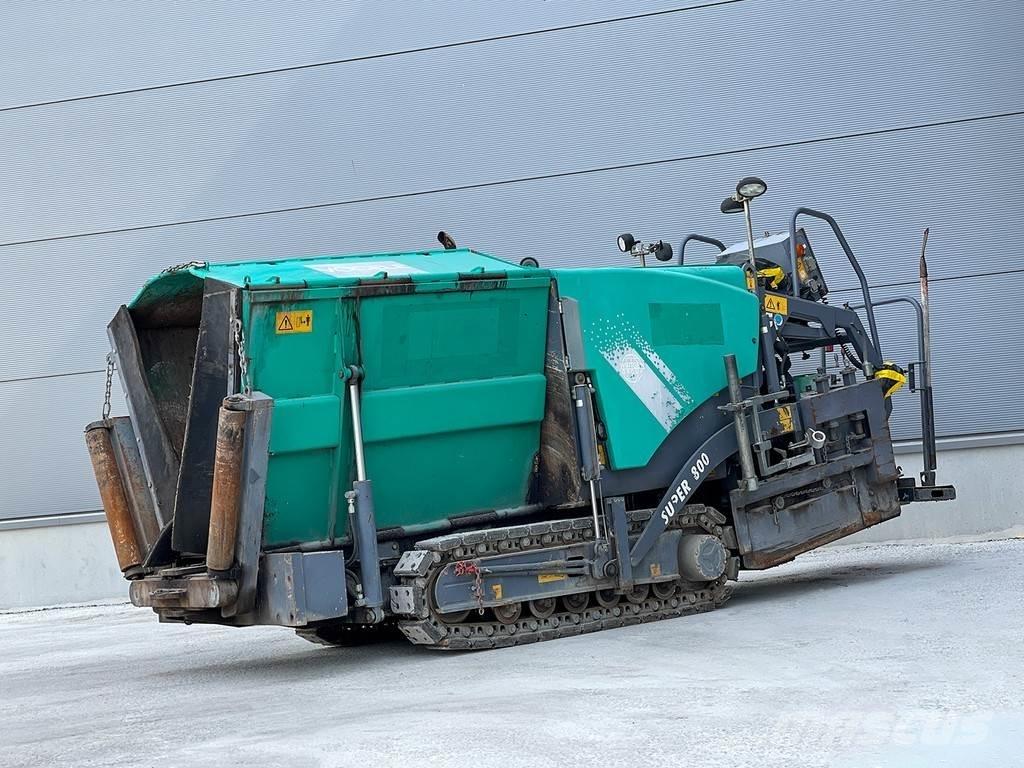 Vögele SUPER 800 Asfaltudlæggere