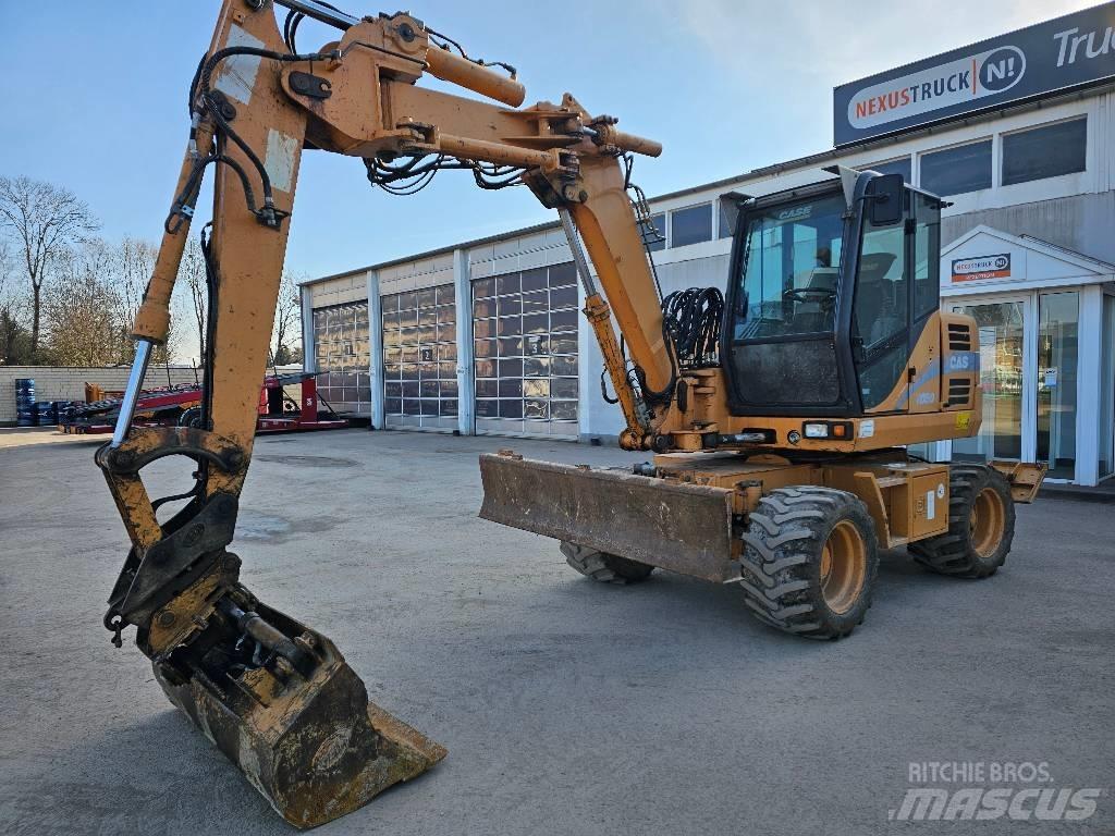 CASE WX 90 Gravemaskiner på hjul