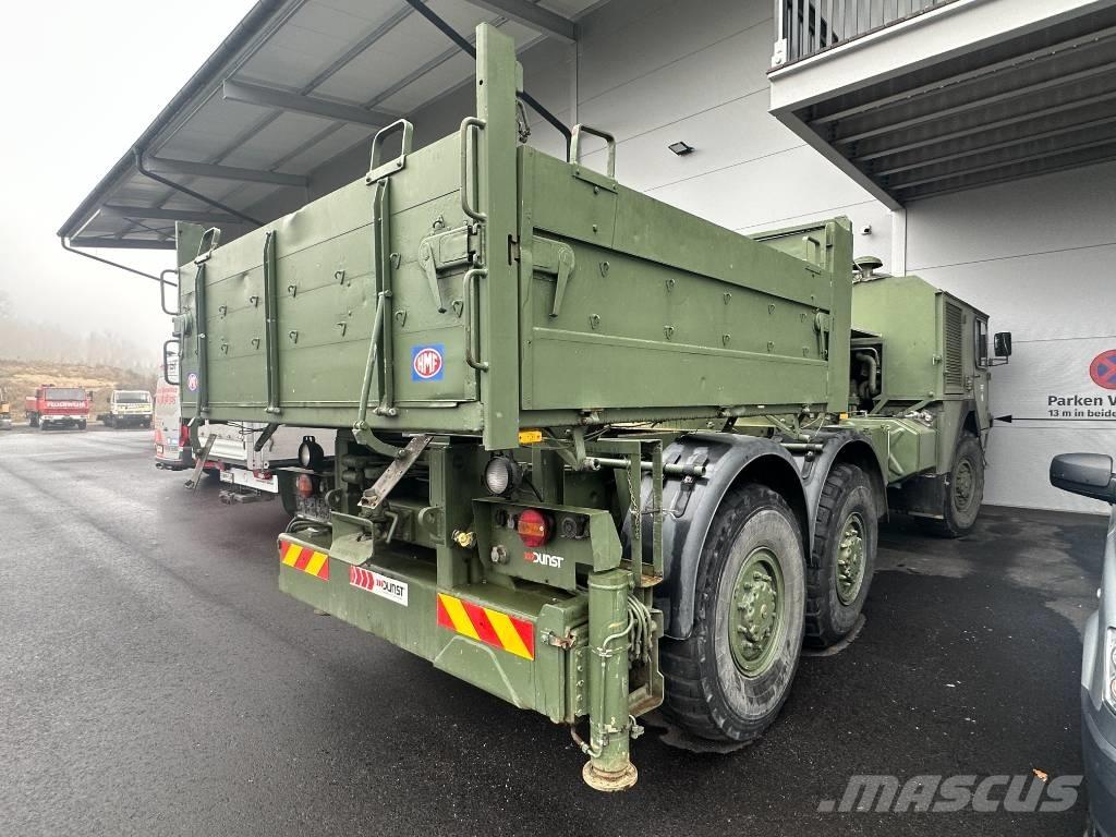 ÖAF S-LKW Flatbed lastbiler med spil