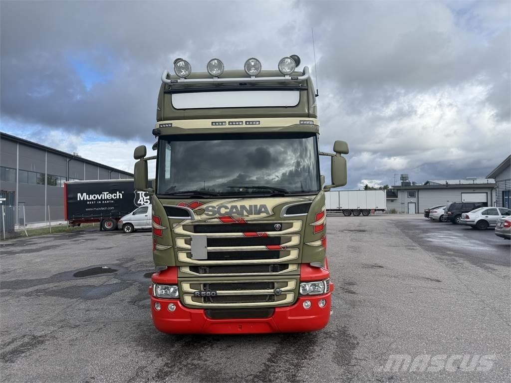 Scania R580 8X2 Fast kasse