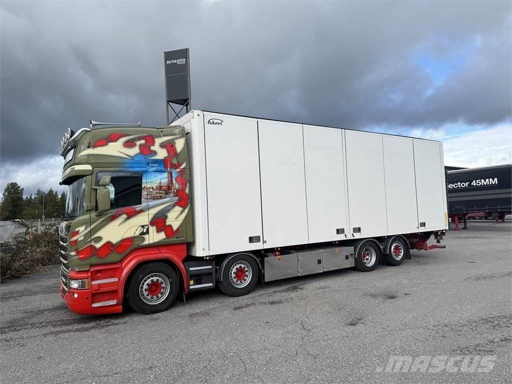 Scania R580 8X2 Fast kasse