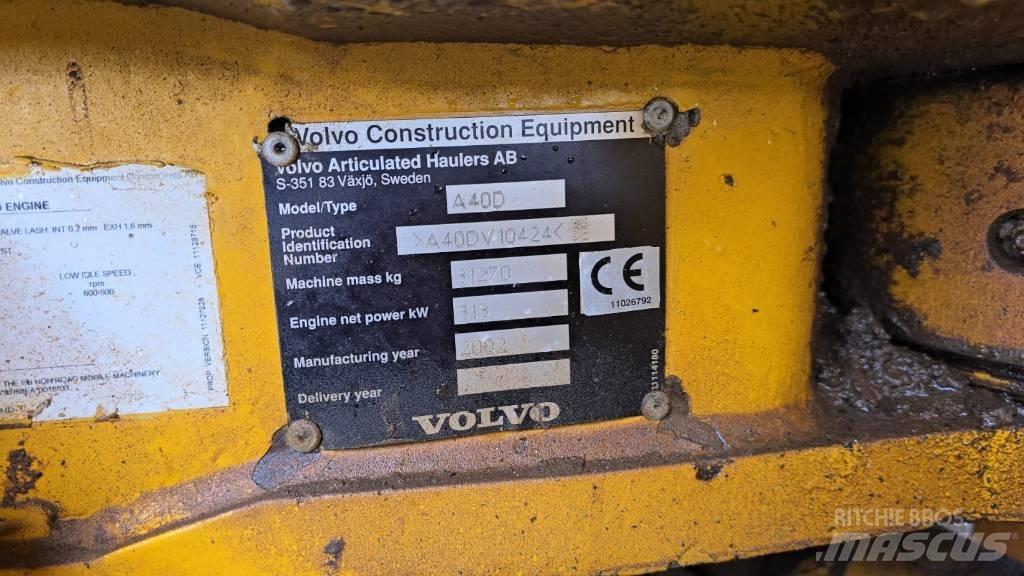 Volvo A 40 D Terrængående lastbiler