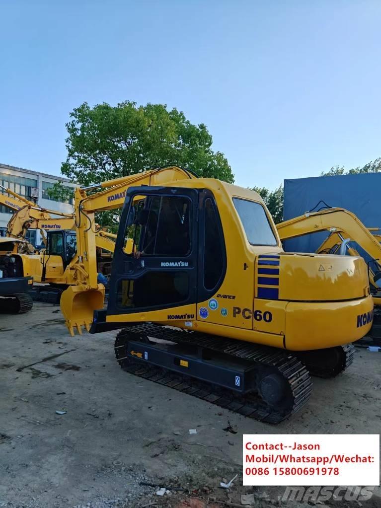Komatsu PC 60 Minigravemaskiner