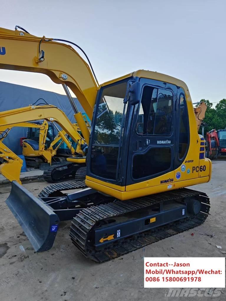Komatsu PC 60 Minigravemaskiner
