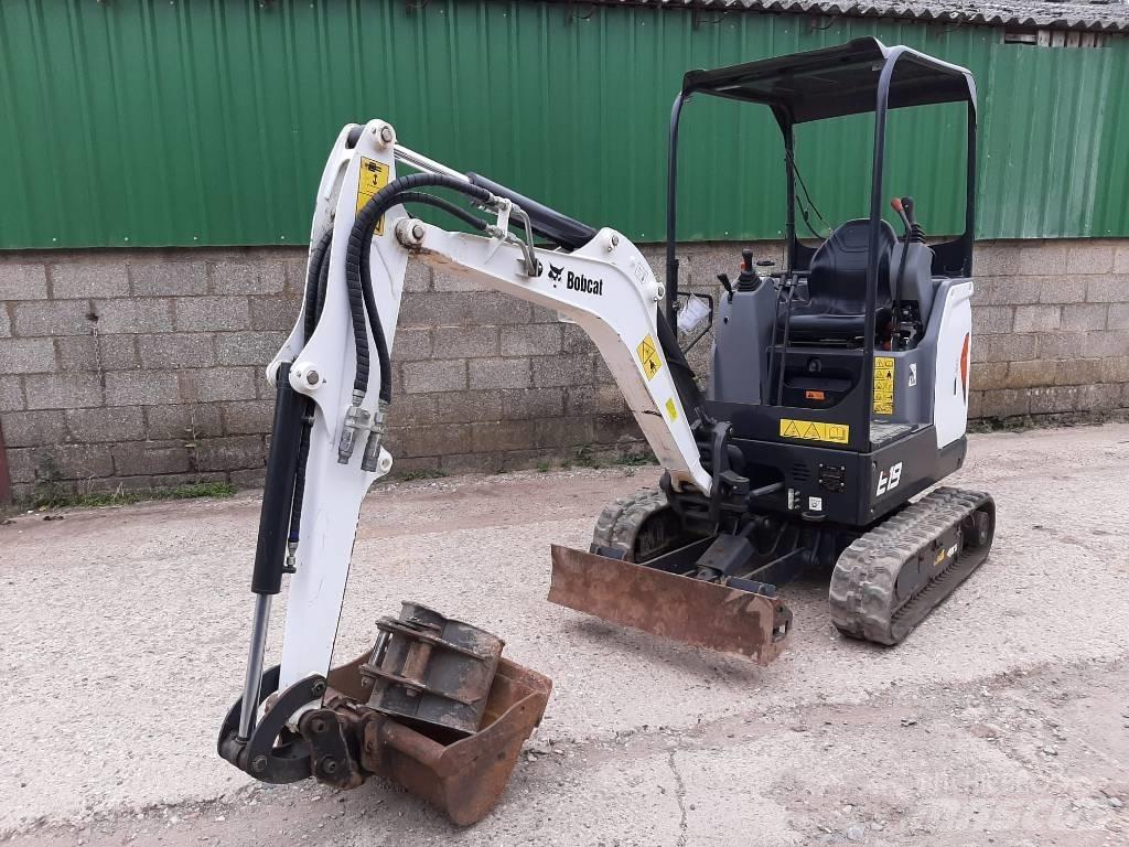 Bobcat E 19 Minigravemaskiner